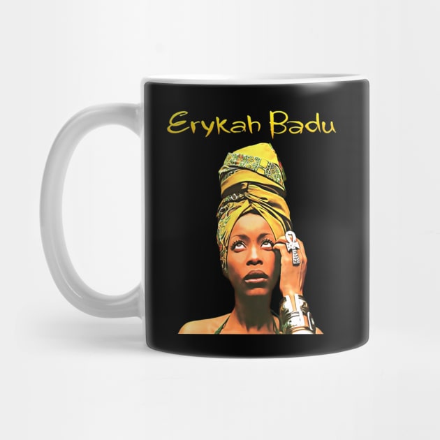 Special Present Erykah Badu Music Gifts For Fan by MikeNormanApparel
